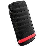 Krusell pouch IDRE mobile L Long, black/red - Phone Case