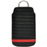 Krusell pouch IDRE mobile 3XL, black/red - Phone Case