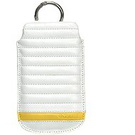 Krusell pouch IDRE mobile 3XL, white/yellow - Phone Case