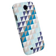 Krusell PRINTCOVER pro Samsung Galaxy S4 (i9505) Blue Triangle - Phone Cover