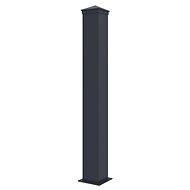 G21 Fence post 10 × 89 cm with foot, anthracite - Fence Strut