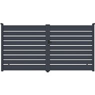 G21 Gate Reno 350 × 176 cm double leaf, anthracite - Gate