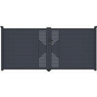 G21 Marion gate 350 × 158 cm double leaf, anthracite - Gate