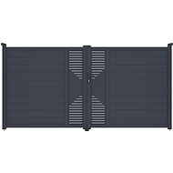 G21 Marion gate 350 × 173 cm double leaf, anthracite - Gate