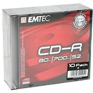 EMTEC CD-R 10pcs in SLIM box - Media