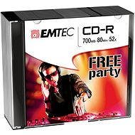  EMTEC CD-R SLIM 10pcs in a carton  - Media