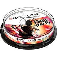  EMTEC CD-R 10pcs cakebox  - Media