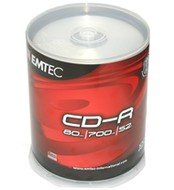 EMTEC CD-R 100pcs cakebox - Media