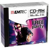 EMTEC CD-RW 5 pieces in a box  - Media