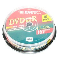 EMTEC DVD+R Fantastic Security 10pcs cakebox - Media