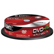 EMTEC DVD-RW Fantastic Security 10pcs cakebox - Media