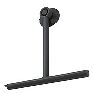 GEDY Gummy Shower Squeegee, Matt Black 264114 - Window Squeegee