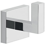 GEDY ELBA Wall Plug Mounted, Metal, Silver A02613 - Bathroom Hook