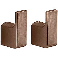 GEDY PIRENE with Wall Plug, Metal, Copper PI2782 - Bathroom Hook