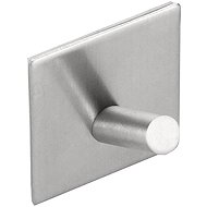 SAPHO Adhesive, Metal, Silver 31201 - Bathroom Hook