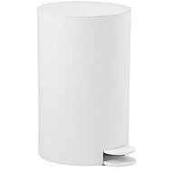 GEDY SHARON Waste Bin 3L, ABS Plastic, White SH0902 - Rubbish Bin