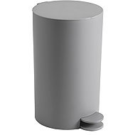 GEDY SHARON Waste Bin 3L, ABS Plastic, Grey SH0908 - Rubbish Bin