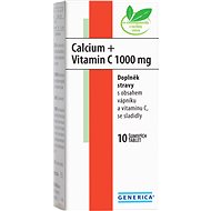 Generica Calcium + Vit. C 1000 mg 10 effervescent tablets - Calcium