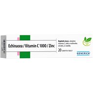 Echinacea/Vitamin C 1000/Zinc, 20 Effervescent Tablets - Echinacea