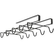 Metaltex MyMug Lava Hanging Mug Rack with 10 Hooks - Kitchen Holder