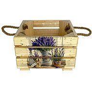 Genex Box OLA3-LEVANDULE mix 19 × 19 × 11 wooden - Storage Box