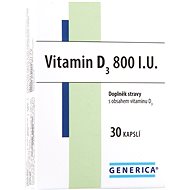 Vitamin D3 800 I.U.  30 Capsules - Vitamin D3