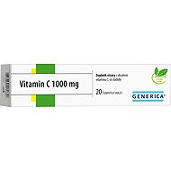 Generica Vitamin C 1000mg 20 Effervescent Tablets - Vitamin C