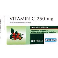 Generica Vitamin C 250 mg 120 Tablets - Vitamin C