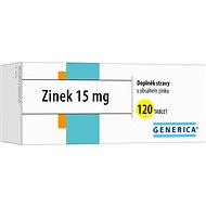 Generica Zinc 15 mg 120 tablets - Zinc
