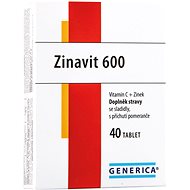 Zinavit 600 Orange 40 Tablets - Dietary Supplement