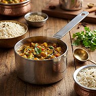GENWARE Stainless steel serving pot, diameter 5 cm, height 2,8 cm - Pan