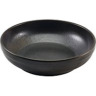 GENWARE Porcelain bowl, height 55 mm, diameter 200 mm, black - Small Bowl