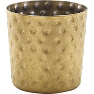 GENWARE Stainless steel serving dish, height 82 mm, diameter 85 mm, gold - Small Bowl