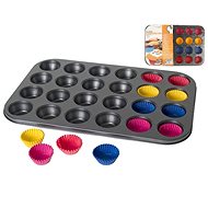 GERIMPORT Muffin mould 12 pcs + paper cupcakes 96 pcs - Baking Mould