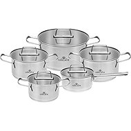 Gerlach AMBIENTE Stainless steel cookware set 10 pcs - Cookware Set