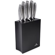 Gerlach Set of knives in black block 5 pcs MODERN - Knife Set