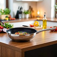 Gerlach SOLID LITE WOK pan 28 cm with ILAG XERA DUR 2 surface - Wok Pan