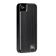 Case-mate Barely There Brushed Aluminium Black - Phone Cover