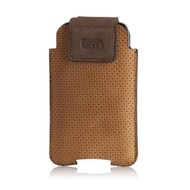 Case-mate Firenze Leather Brown/ Tan - Phone Case