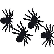Verk 26047 Spiders, set of 4, black - Costume Accessory