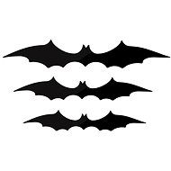 Malatec 22004 Halloween bat 3 pcs black - Costume Accessory