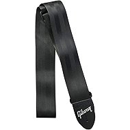 Gibson ASGSB-10 Regular Style 2" Safety Strap Jet Black - Guitar Strap
