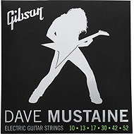 Gibson SEG-DM10 Dave Mustaine Signature Electric Guitar Strings, 10-52 - Strings