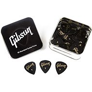 Gibson APRGG50-74T Standard Style Thin Guitar Picks, Metal Tin, 50 Pack - Plektrum