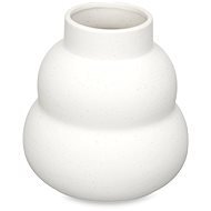 GIFTDECOR Ceramic vase Wide bubble shape white - Vase