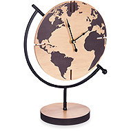 Giftdecor Table clock globe TIME, 30,5 × 12 cm - Alarm Clock