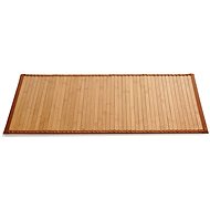 Giftdecor Bamboo rug with border, brown, 50 × 80 cm - Carpet