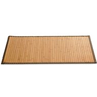 Giftdecor Bamboo rug with border, grey, 50 × 80 cm - Carpet