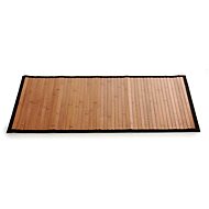 Giftdecor Bamboo rug with border, 80 × 50 cm, black - Carpet
