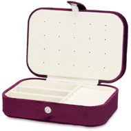 Giftdecor Velour jewellery box 16,2 × 11,5 cm - Jewellery Box